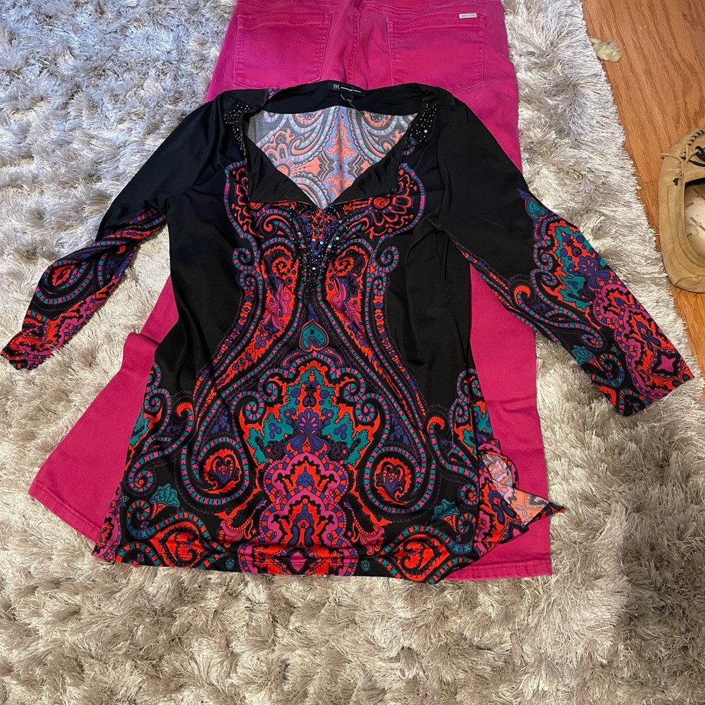 Cute designer bundle crop pants with top